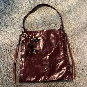 Vía Spiga Leather Shoulder Bag